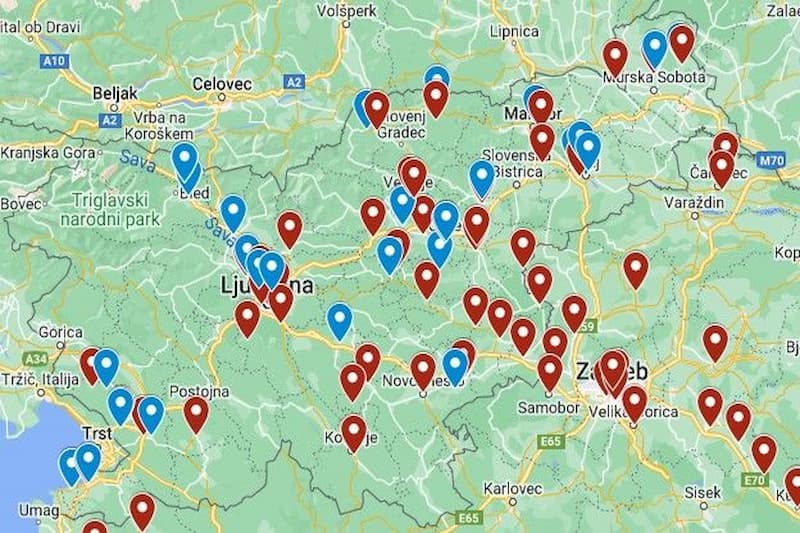 Zemljevid pokritosti